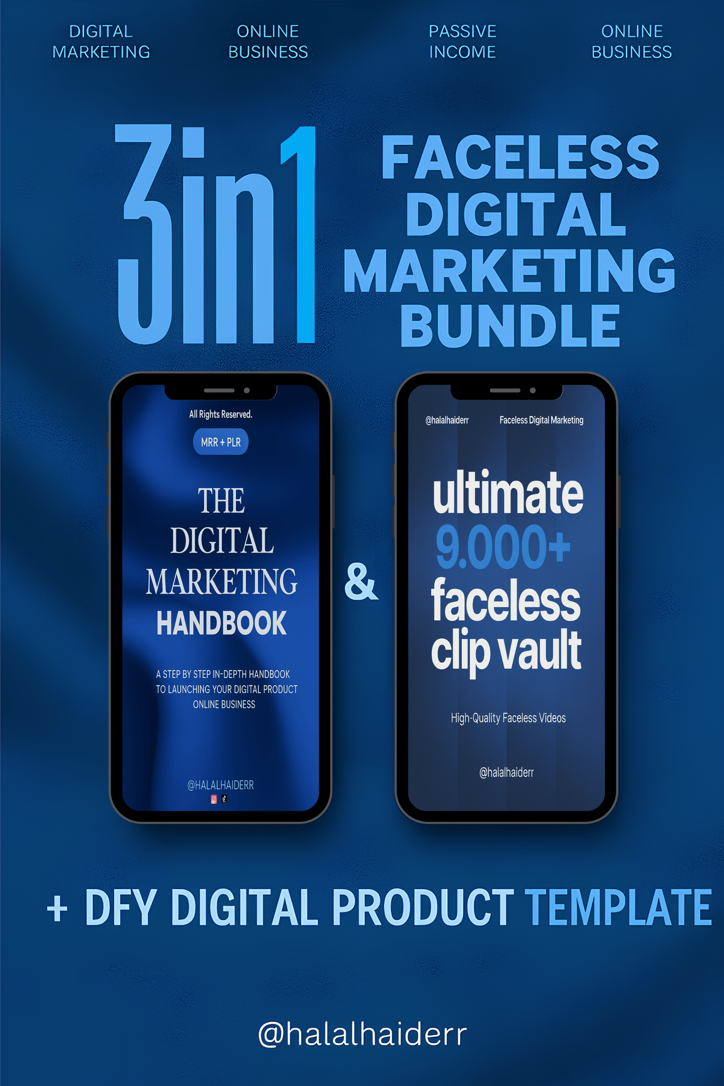3in1 Faceless Digital Marketing Bundle